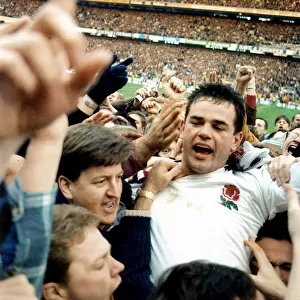 Will Carling Rugby Union player for The Harlequins and Rugby Captain for England pictured