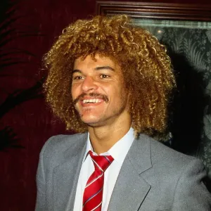 Carlos Valderrama Columbia football player May 1988 Carlos Valderrama Columbia football player May 1988