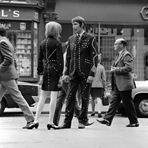 Carnaby Street, London. Fashion mecca in the 60s. 2nd October 1966