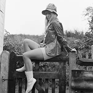 Carol Dilworth, model and actress aged 19 years old, pictured 7th November 1966