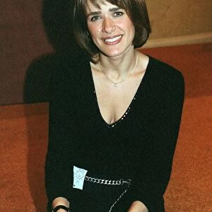 Carol Smillie TV Presenter January 1998 Attending the Cystic Fibrosis Awards in