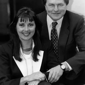 Carol Vorderman TV Presenter and Clive Anderson Chat Show Host