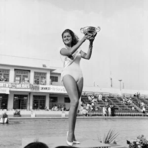 Carole Fletcher, 19 from Southport, crowned Miss Great Britain, in Morecambe