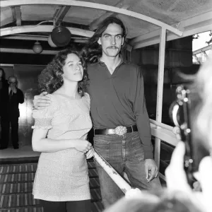 Carole King and James Taylor, both singer / songwriters, together for a press conference Carole King and James Taylor, both singer / songwriters, together for a press conference
