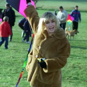 Caroline Aherne Launches Seeability Appeal Print 1999