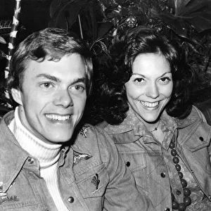 The Carpenters - Richard and Karen Carpenter pictured at a reception at the Inn