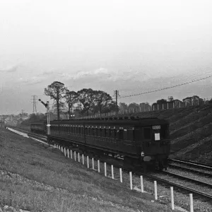 Chessington Branch Line Electric Multiple Unit Train Print Chessington Branch Line Electric Multiple Unit Train Print