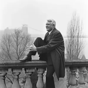 Cary Grant, actor, (real name Archibald Alexander Leach) pictured on his 68th birthday Cary Grant, actor, (real name Archibald Alexander Leach) pictured on his 68th birthday