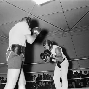 Cassius Clay (Muhammad Ali) training in White City ahead of his fight with British Cassius Clay (Muhammad Ali) training in White City ahead of his fight with British