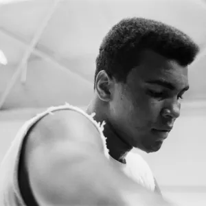 Cassius Clay (Muhammad Ali) training in White City ahead of his fight with British Cassius Clay (Muhammad Ali) training in White City ahead of his fight with British