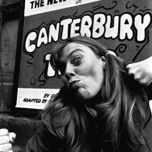 The cast of The Canterbury Tales, performed by the New Vic Theatre at Newcastle
