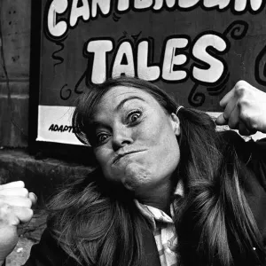 The cast of The Canterbury Tales, performed by the New Vic Theatre at Newcastle