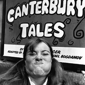 The cast of The Canterbury Tales, performed by the New Vic Theatre at Newcastle