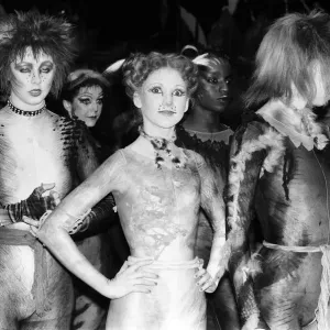 Cast members of Cats, musical based on T. S. Eliot 1939 poetry book Old Possum Cast members of Cats, musical based on T. S. Eliot 1939 poetry book Old Possum