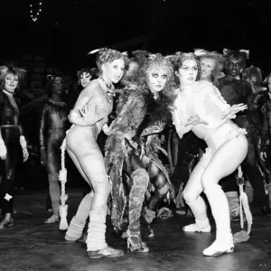 Cast members of Cats, musical based on T. S. Eliot 1939 poetry book Old Possum Cast members of Cats, musical based on T. S. Eliot 1939 poetry book Old Possum