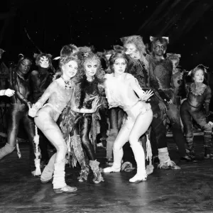 Cast members of Cats, musical based on T. S. Eliot 1939 poetry book Old Possum Cast members of Cats, musical based on T. S. Eliot 1939 poetry book Old Possum