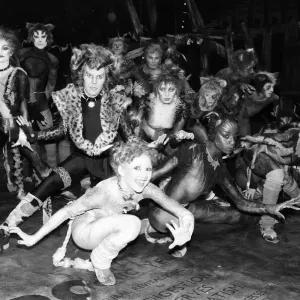 Cast members of Cats, musical based on T. S. Eliot 1939 poetry book Old Possum Cast members of Cats, musical based on T. S. Eliot 1939 poetry book Old Possum
