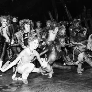 Cast members of Cats, musical based on T. S. Eliot 1939 poetry book Old Possum Cast members of Cats, musical based on T. S. Eliot 1939 poetry book Old Possum