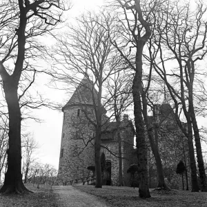 Castell Coch 19th-Century Gothic Revival Castle Print, Wales