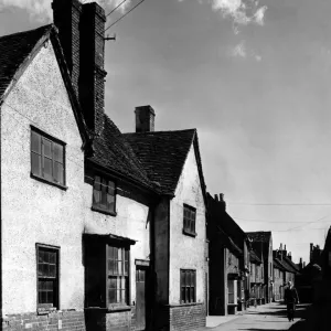The Castle, High Street, Stevenage Old Town, Herts. 16th November 1949 The Castle, High Street, Stevenage Old Town, Herts. 16th November 1949