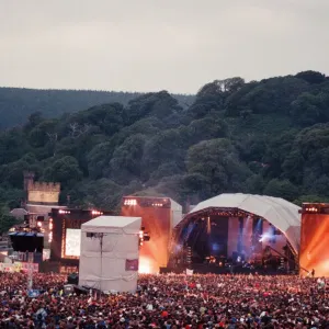 Catatonia performing at Margam Park, South Wales. 29th May 1999 Catatonia performing at Margam Park, South Wales. 29th May 1999