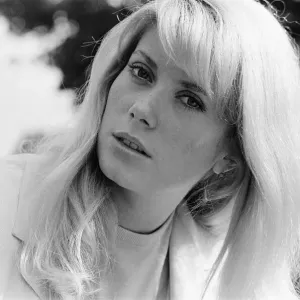 Catherine Deneuve, french actress in UK filming 1965 British psychological horror Catherine Deneuve, french actress in UK filming 1965 British psychological horror