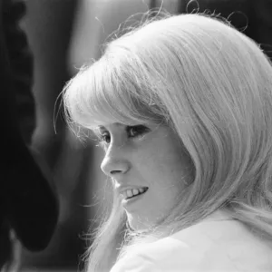 Catherine Deneuve, french actress in UK filming 1965 British psychological horror Catherine Deneuve, french actress in UK filming 1965 British psychological horror