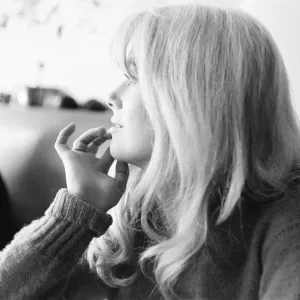 Catherine Deneuve, french actress in UK filming 1965 British psychological horror Catherine Deneuve, french actress in UK filming 1965 British psychological horror