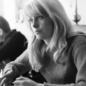Catherine Deneuve, french actress in UK filming 1965 British psychological horror Catherine Deneuve, french actress in UK filming 1965 British psychological horror