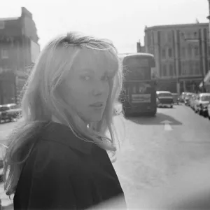Catherine Deneuve, french actress in UK filming 1965 British psychological horror Catherine Deneuve, french actress in UK filming 1965 British psychological horror