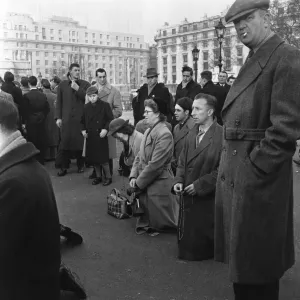 Catholic Truth Society at Speakers Corner, London Print 1954