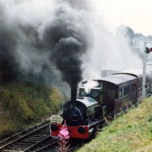 The Causey Rambler steaming along Tanfield Railway on 4th September 1994 The Causey Rambler steaming along Tanfield Railway on 4th September 1994