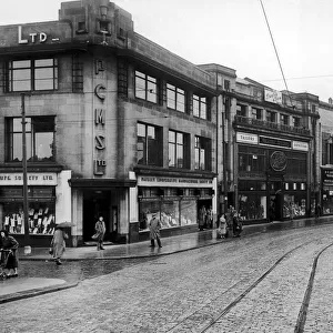 Causeyside Street, Paisley, Scotland, circa 1955