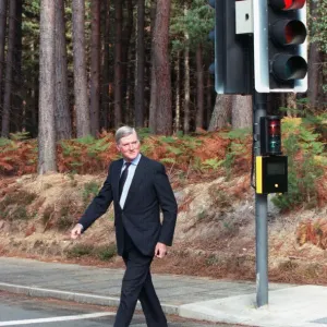 CECIL PARKINSON PICTURED IN SEPTEMBER 1990 - ROAD SAFETY CECIL PARKINSON PICTURED IN SEPTEMBER 1990 - ROAD SAFETY