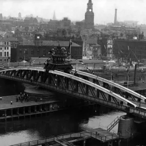 In celebration of the jubilee of the Newcastle Swing Bridge