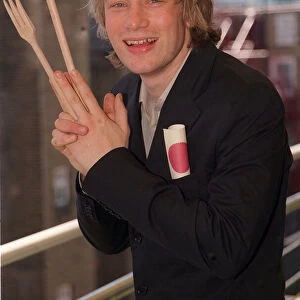 Celebrity Chef Jamie Oliver, May 1999 launching The City