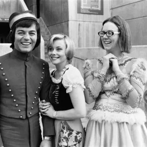 Celebrity Panto Stars, appearing in Cinderella at the Granada East Ham, December 1973 Celebrity Panto Stars, appearing in Cinderella at the Granada East Ham, December 1973