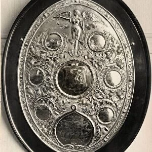 Celtic FC Shield 13th April 1972. The shield was presented to celtic f