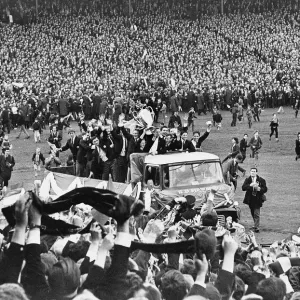 Celtic European Cup Victory Parade Print 1967 Celtic European Cup Victory Parade Print 1967