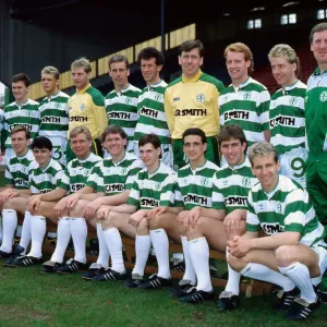 Celtic Football Team Squad Print May 1988 Scottish Cup Final