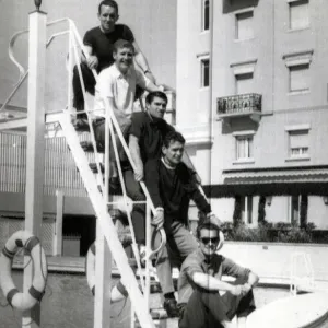 Celtic players relax at a swimming pool in Lisbon, Portugal ahead of their historic Celtic players relax at a swimming pool in Lisbon, Portugal ahead of their historic