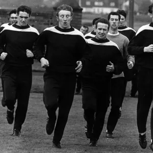 Celtic Players in Training Session April 1969 Print Celtic Players in Training Session April 1969 Print