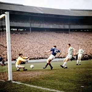 Celtic Rangers Scottish Cup final replay 1963 Rangers Davie Wilson beats Celtic