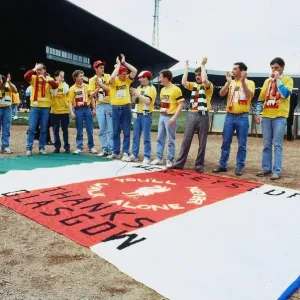 Celtic versus Liverpool Cletic Park Glasgow April 1989 friendly match following Celtic versus Liverpool Cletic Park Glasgow April 1989 friendly match following