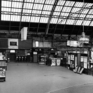 Central Station. Liverpool, Merseyside. August 1966