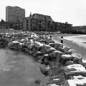 The changing face of Middlesbrough as the new pathway leads the eye passed the rockery The changing face of Middlesbrough as the new pathway leads the eye passed the rockery
