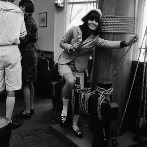Chantal Goya at Trafalgar Tavern Print 1965