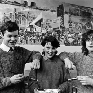 Middlesbrough School Mural Print - 25th January 1985 Middlesbrough School Mural Print - 25th January 1985