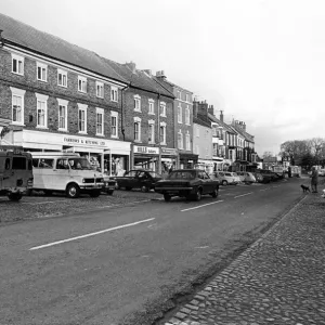 Cobblestone Main Street Stokesley Print 1979 Cobblestone Main Street Stokesley Print 1979