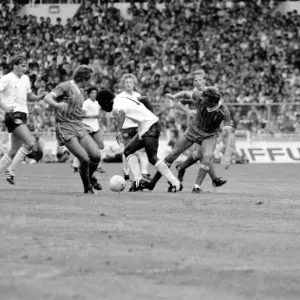 Charity Shield match at Wembley Stadium. Liverpool 1 v Tottenham Hotspur 0
